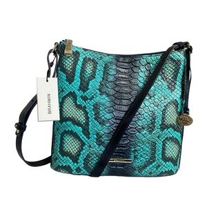 Brahmin Katie in Blue Waterford Crossbody Bag